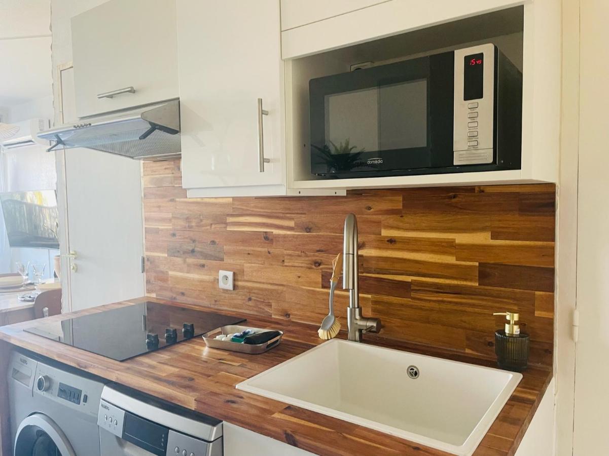 Appart' T2 Cosy Balcon Parking - 200M De La Mer Apartment Аржеле-сюр-Мер Екстериор снимка