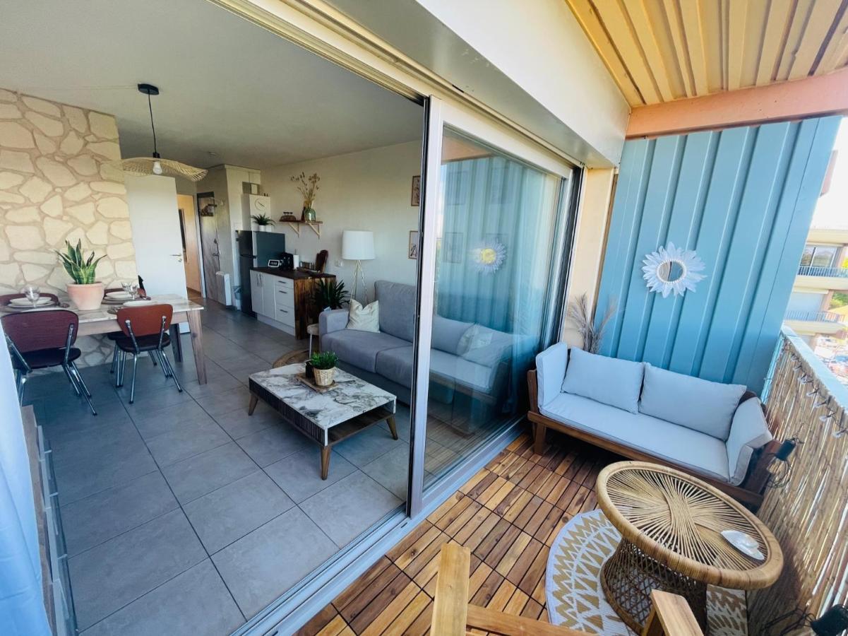Appart' T2 Cosy Balcon Parking - 200M De La Mer Apartment Аржеле-сюр-Мер Екстериор снимка